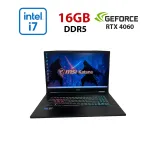 Ігровий ноутбук Б-класу MSI Katana 15 B13VFK / 15,6" (1920x1080) IPS / Intel Core i7-13620H (10 (16) ядер по 3,6 - 4,9 ГГц) / 16 ГБ DDR5 / 1000 ГБ SSD / nVidia GeForce RTX 4060, 8 ГБ GDDR6, 128-біт / WebCam б/в