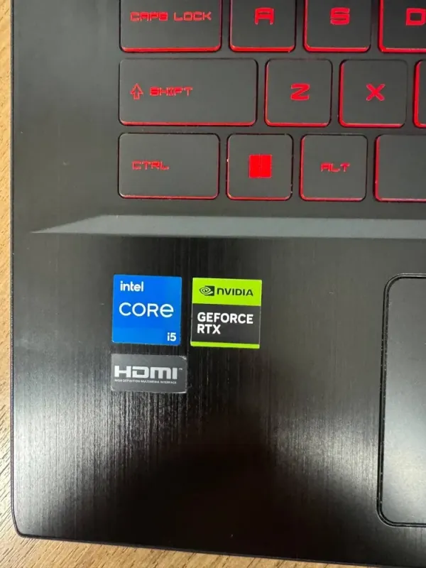 Ігровий ноутбук Б-клас MSI Thin GF63 12VE / 15.6" (1920x1080) IPS / Intel Core i5-12450H (8 (12) ядер по 3.3 - 4.4 GHz) / 8 GB DDR4 / 512 GB SSD / nVidia GeForce RTX 4050, 6 GB GDDR6, 96-bit / WebCam б/в - зображення 8