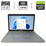 Ноутбук Б-клас Asus N751J / 17.3" (1600x900) TN / Intel Core i7-4710HQ (4 (8) ядра по 2.5 - 3.5 GHz) / 12 GB DDR3 / 128 GB SSD / nVidia GeForce GTX 850M, 2 GB GDDR3, 128-bit / WebCam / DVD-ROM б/в
