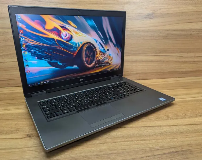 Мобільна робоча станція Dell Precision 7740 / 17.3" (1920x1080) IPS / Intel Xeon E-2276M (6 (12) ядер по 2.8 - 4.7 GHz) / 64 GB DDR4 / 512 GB SSD / nVidia Quadro RTX 4000, 8 GB GDDR6, 256-bit / WebCam / Windows 10 б/в - зображення 4