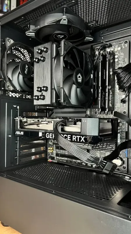 Ігровий ПК A-Data XPG Valor Mesh C Black Tower / AMD Ryzen 5 7500F (6 (12) ядра по 3.7 - 5.0 GHz) / 32 GB DDR5 / 1000 GB SSD M.2 / nVidia GeForce RTX 4060, 8 GB GDDR6, 128-bit / 750W / HDMI - зображення 5