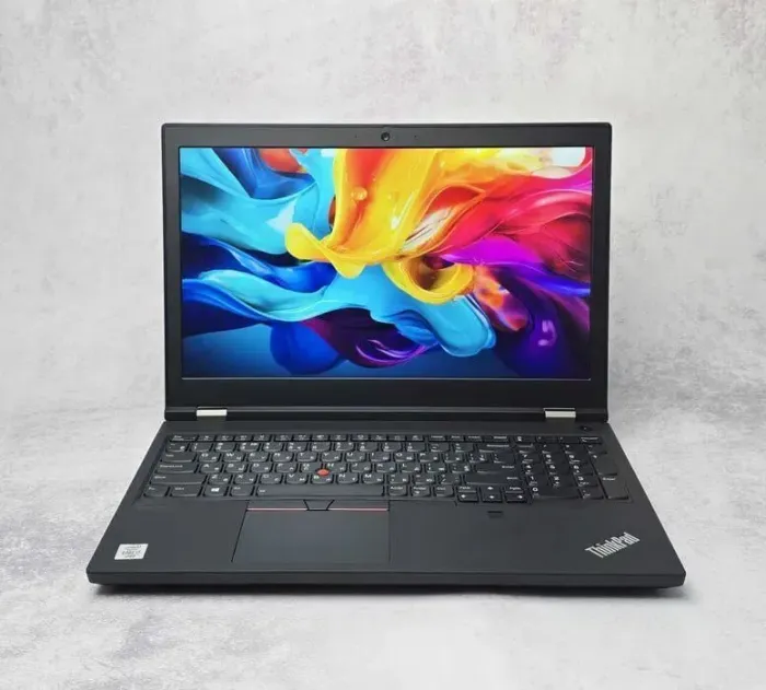 Мобільна робоча станція Lenovo ThinkPad P15 Gen 1 / 15.6" (1920x1080) IPS / Intel Core i7-10850H (6 (12) ядер по 2.7 - 5.1 GHz) / 64 GB DDR4 / 1000 GB SSD M.2 / nVidia Quadro RTX 3000, 6 GB GDDR6, 192-bit / WebCam / Win 10 Pro б/в - зображення 2