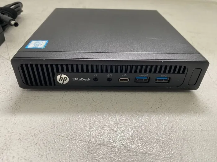 Неттоп HP EliteDesk 800 G2 Desktop Mini PC USFF / Intel Core i5-6500T (4 ядра по 2.5 - 3.1 GHz) / 16 GB DDR4 / 240 GB SSD / Intel HD Graphics 530 б/в - зображення 2