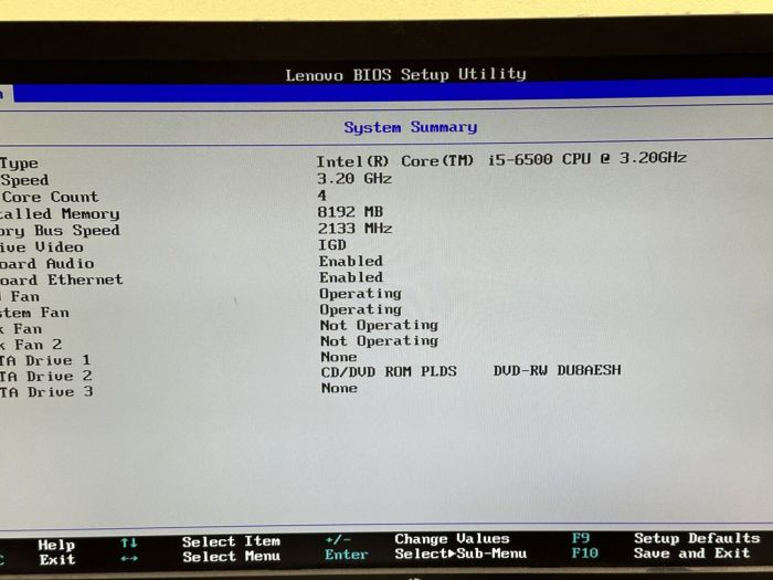 Комп'ютер Lenovo ThinkCentre M700 SFF / Intel Core i5-6500 (4 ядра по 3.2 - 3.6 GHz) / 8 GB DDR4 / no HDD / Intel HD Graphics 530 / 210W / DVD-RW / DisplayPort б/в - зображення 18