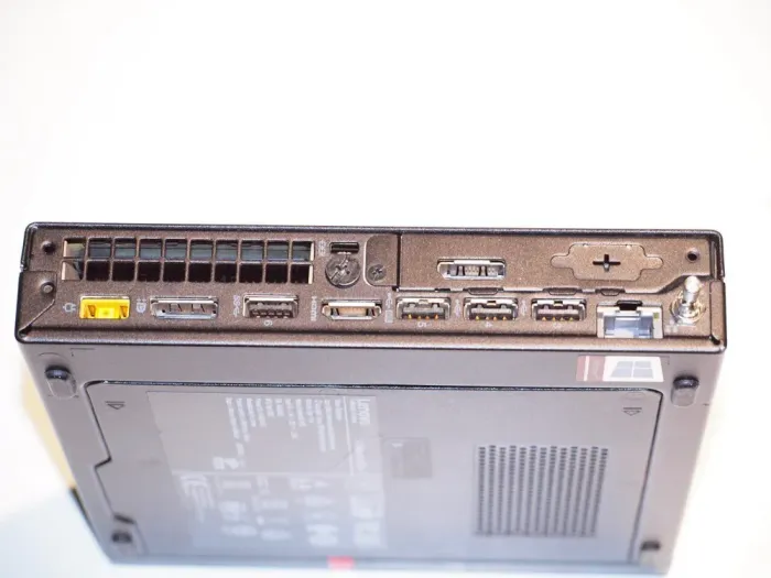 Неттоп Lenovo Thinkcentre m75q-1 USFF / AMD Ryzen 5 3400GE (4 (8) ядер по 3,3 - 4,0 ГГц) / 8 ГБ DDR4 / 256 ГБ SSD / AMD RX Vega 11 / USB 3.1 / Wi-Fi / Блок живлення в комплекті б/в - зображення 3