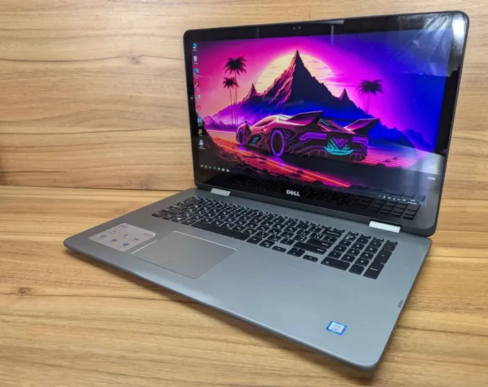 Ноутбук-трансформер Dell Inspiron 17 7773 / 17.3" (1920x1080) IPS Touch / Intel Core i7-8550U (4 (8) ядра по 1.8 - 4.0 GHz) / 8 GB DDR4 / 512 GB SSD / nVidia GeForce MX150, 2 GB GDDR5, 64-bit / WebCam / Windows 10 б/в - зображення 5