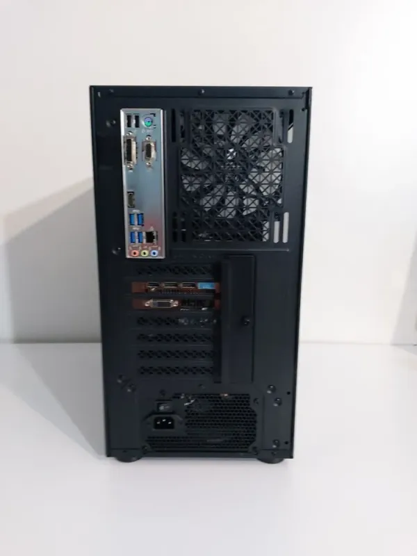 Ігровий ПК 1stPlayer Ariya AY7 Tower / Intel Core i5-8500 (6 ядер по 3.0 - 4.1 GHz) / 16 GB DDR4 / 300 GB SSD + 512 GB SSD M.2 / AMD Radeon RX 480, 8 GB GDDR5, 256-bit / 500W б/в - зображення 7