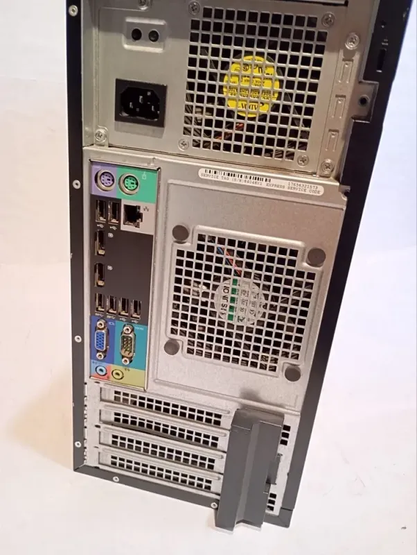 ПК Dell OptiPlex 9010 Tower / Intel Core i7-3770 (4 (8) ядра по 3.4 - 3.9 GHz) / 16 GB DDR3 / 128 GB SSD + 500 GB HDD / Intel HD Graphics 4000 / DVD-RW б/в - зображення 4