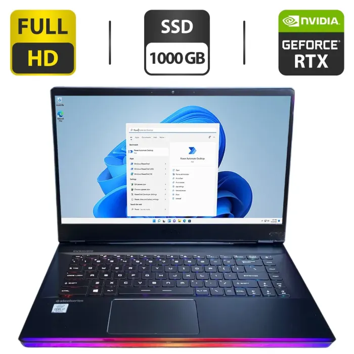 Ігровий ноутбук MSI GE66 Raider / 15.6" (1920x1080) IPS / Intel Core i7-10750H (6 (12) ядер по 2.6 - 5.0 GHz) / 32 GB DDR4 / 1000 GB SSD / nVidia GeForce RTX 2070 Super, 8 GB GDDR6, 256-bit / WebCam б/в - зображення 1