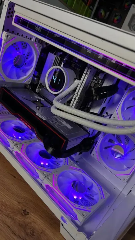 Збірка під замовлення: ігровий ПК AeroCool P300C-G-WT-v1 Tower / AMD Ryzen 5 7500F (6 (12) ядер по 3.7 - 5.0 GHz) / 32 GB DDR5 / 1000 GB SSD M.2 / AMD Radeon RX 6800 XT, 16 GB GDDR6, 256-bit / 750W б/в - зображення 8