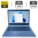 Ультрабук HP EliteBook 745 G6 / 14" (1920x1080) TN / AMD Ryzen 5 Pro 3500U (4 (8) ядра по 2.1 - 3.7 GHz) / 16 GB DDR4 / 256 GB SSD / AMD Radeon RX Vega 8 Graphics / WebCam б/в