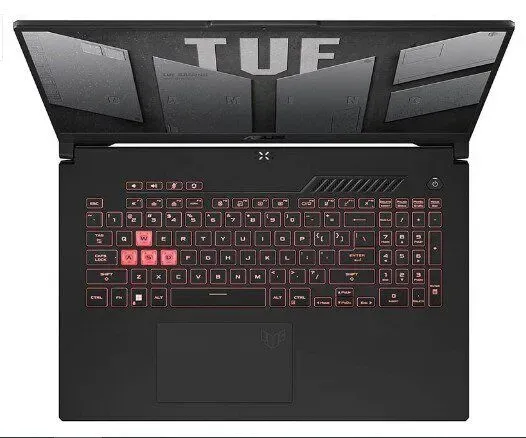 Ігровий ноутбук Asus TUF Gaming A17 FA707RR-HX006K / 17,3" (1920x1080) IPS / AMD Ryzen 7 6800H (8 (16) ядер по 3,2 - 4,7 ГГц) / 16 ГБ DDR5 / 480 ГБ SSD / nVidia GeForce RTX 3070, 8 ГБ GDDR6, 256-біт / Веб-камера б/в - зображення 3