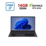 Ігровий ультрабук Б-класу Dell Vostro 15 7510 / 15,6" (1920x1080) IPS / Intel Core i7-11800H (8 (16) ядер по 2.3 - 4.6 GHz) / 16 GB DDR4 / 480 GB SSD / nVidia GeForce RTX 3050, 4 GB GDDR6, 128-bit / WebCam б/в