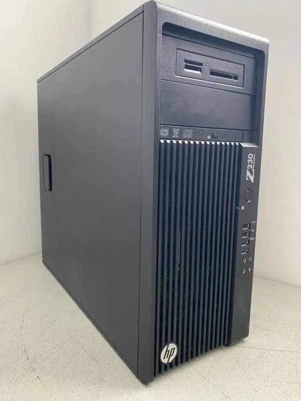 Робоча станція HP Workstation Z230 Tower / Intel Core i7-4770K (4 (8) ядра по 3,5 - 3,9 ГГц) / 16 ГБ DDR3 / 256 ГБ SSD / nVidia Quadro K2000, 2 ГБ GDDR5, 128-біт / DVD-ROM б/в - зображення 3