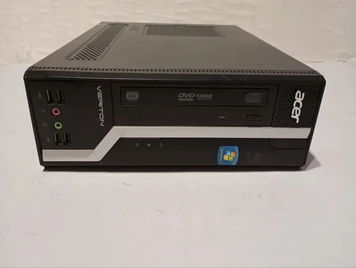 ПК Б-клас Acer Veriton X2611G SFF / Intel Core i5-4570S (4 ядра по 2.9 - 3.6 GHz) / 8 GB DDR3 / 120 GB SSD / Intel HD Graphics 4600 / DVD-RW б/в - зображення 2