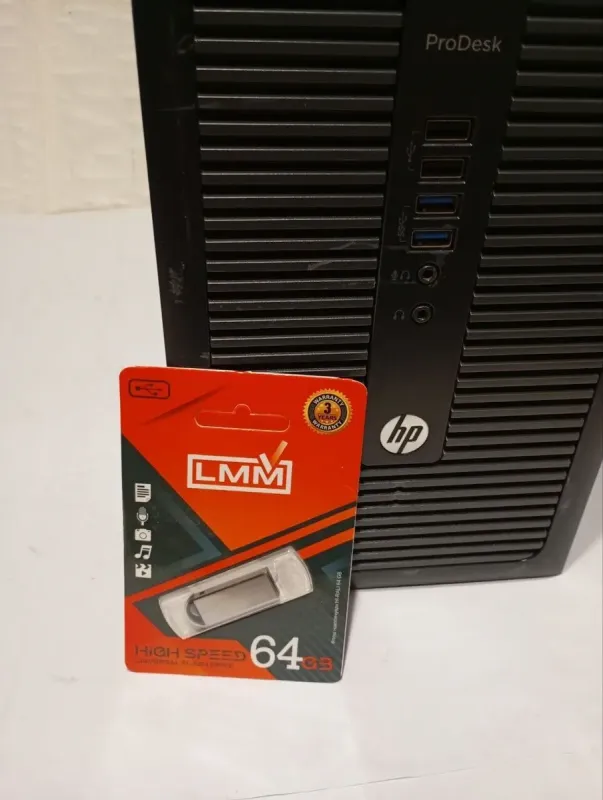 ПК Б-клас HP ProDesk 600 G1 Tower / Intel Core i5-4590 (4 ядра по 3.3 - 3.7 GHz) / 16 GB DDR3 / 240 GB SSD + 500 GB HDD / Intel HD Graphics 4600 / DVD-RW б/в - зображення 6