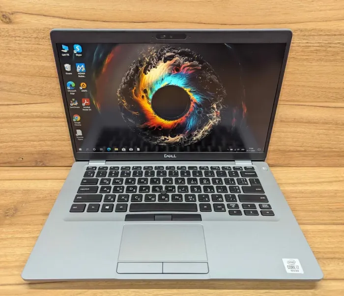 Ультрабук Dell Latitude 5411 / 14" (1920x1080) IPS / Intel Core i7-10850H (6 (12) ядер по 2.7 - 5.1 GHz) / 16 GB DDR4 / 512 GB SSD / nVidia GeForce MX250, 2 GB GDDR5, 64-bit / WebCam / Windows 10 б/в - изображение 2