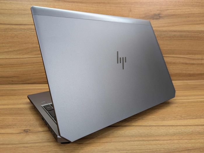 Мобільна робоча станція HP zBook 15 G6 / 15,6" (1920x1080) IPS / Intel Core i7-9750H (6 (12) ядер по 2,6 - 4,5 ГГц) / 16 ГБ DDR4 / 480 ГБ SSD + 256 ГБ SSD / nVidia Quadro T2000, 4 ГБ GDDR5, 128-біт / Веб-камера / Сканер відбитків пальців / Windows 10 б/в - зображення 7