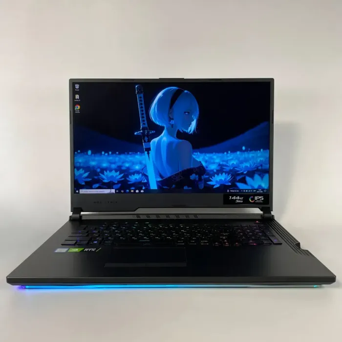 Ігровий ноутбук Asus ROG Strix G731GW / 17,3" (1920x1800) IPS / Intel Core i7-9750H (6 (12) ядер по 2,6 - 4,5 ГГц) / 16 ГБ DDR4 / 512 ГБ SSD / nVidia GeForce RTX 2070, 8 ГБ GDDR6, 256-біт / HDMI б/в - зображення 2