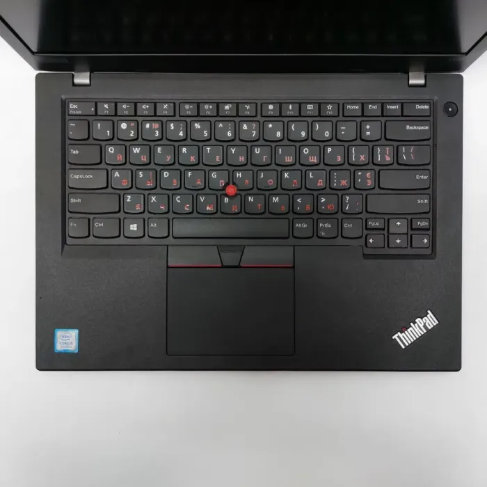 Ультрабук Lenovo ThinkPad L480 / 14" (1920x1080) IPS / Intel Core i5-8250U (4 (8) ядра по 1.6 - 3.4 GHz) / 16 GB DDR4 / 256 GB SSD / Intel UHD Graphics 620 / WebCam б/в - зображення 3