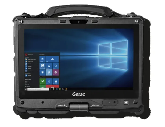 Захищений ноутбук трансформер Getac V110 / 12" IPS / Intel Core i5-6200U (2(4) ядра по 2.4-3 GHz) / 8GB DDR4 / 128GB SSD / HD Graphics 520 / WebCam / Win 10 Pro  б/в - зображення 2