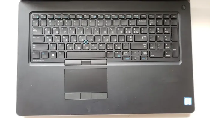 Мобільна робоча станція Б-класу Dell Precision 7720 / 17,3" (1920x1080) IPS / Intel Core i7-7820HQ (4 (8) ядра по 2,9 - 3,9 ГГц) / 32 ГБ DDR4 / 512 ГБ SSD M.2 / nVidia Quadro P5000, 16 ГБ GDDR5X, 256-біт / WebCam б/в - зображення 3