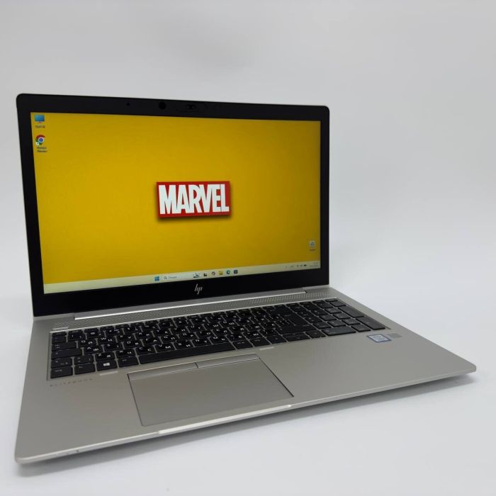 Ультрабук HP Probook 850 G5 / 15.6" (1920x1080) IPS / Intel Core i5-8350U (4 (8) ядра по 1.7 - 3.6 GHz) / 16 GB DDR4 / 256 GB SSD M.2 / Intel UHD Graphics 620 / WebCam б/в - зображення 2