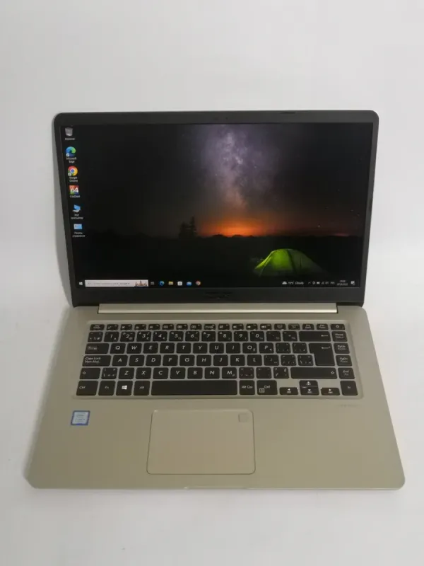 Ультрабук Б-клас Asus VivoBook X510UA / 15.6" (1920x1080) IPS / Intel Core i7-7500U (2 (4) ядра по 2.7 - 3.5 GHz) / 8 GB DDR4 / 256 GB SSD / Intel HD Graphics 620 / WebCam / HDMI / Win 10 Pro б/в - зображення 2