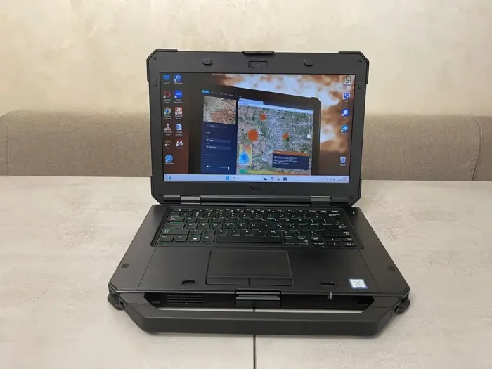 Захищений ноутбук Dell Latitude 5420 Rugged / 14" (1920x1080) IPS / Intel Core i5-8350U (4 (8) ядра по 1.7 - 3.6 GHz) / 16 GB DDR4 / 256 GB SSD M.2 / Intel UHD Graphics 620 / WebCam / Два АКБ б/в - зображення 2