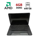 Ноутбук HP G7 / 17.3" (1600x900) TN / AMD A10-5750M (4 ядра по 2.5 - 3.5 GHz) / 6 GB DDR3 / 640 GB HDD / AMD Radeon HD 8650G / WebCam б/в