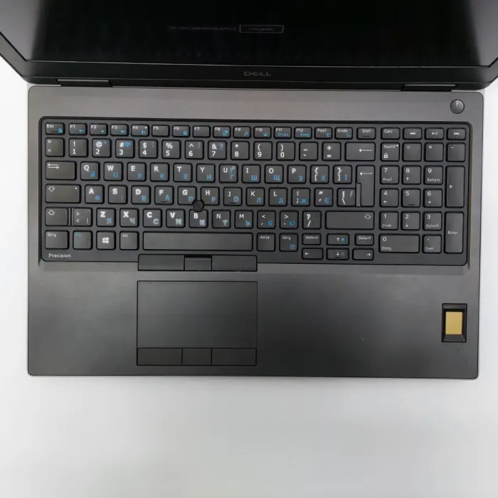 Мобільна робоча станція Dell Precision 7540 / 15.6" (1920x1080) IPS / Intel Core i9-9980HK (8 (16) ядер по 2.4 - 5.0 GHz) / 32 GB DDR4 / 512 GB SSD / nVidia Quadro T1000, 4 GB GDDR6, 128-bit / WebCam  б/в - зображення 3