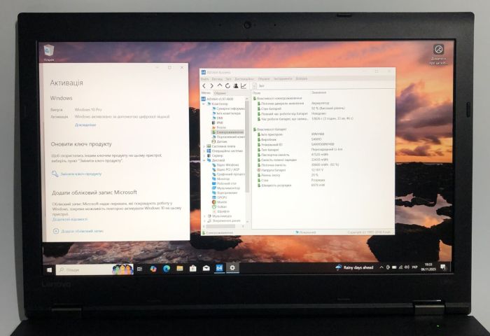 Ноутбук Lenovo ThinkPad L560 / 15.6" (1920x1080) IPS / Intel Core i5-6200U (2 (4) ядра по 2.3 - 2.8 GHz) / 8 GB DDR3 / 256 GB SSD / Intel HD Graphics 520 / WebCam / DVD-ROM / Win 10 Pro б/в - зображення 10