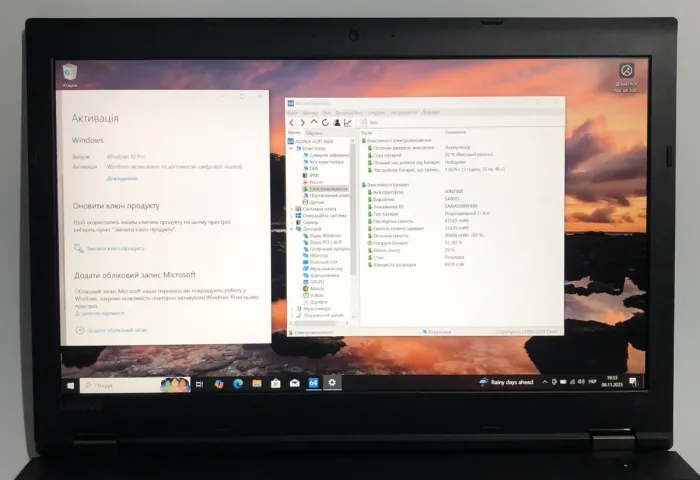 Ноутбук Lenovo ThinkPad L560 / 15.6" (1920x1080) IPS / Intel Core i5-6200U (2 (4) ядра по 2.3 - 2.8 GHz) / 8 GB DDR3 / 256 GB SSD / Intel HD Graphics 520 / WebCam / DVD-ROM / Win 10 Pro б/в - зображення 10