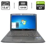 Ноутбук Medion Akoya P6630 / 15.6" (1366x768) TN / Intel Core i3-390M (2 (4) ядра по 2.66 GHz) / 6 GB DDR3 / 120 GB SSD / nVidia GeForce GT 540M, 1 GB GDDR3, 128-bit / WebCam б/в
