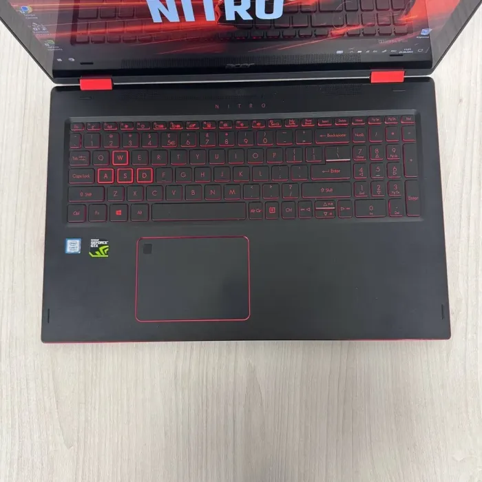 Ігровий ноутбук-трансформер Acer Nitro 5 Spin NP515-51 / 15.6" (1920x1080) IPS Touch / Intel Core i7-8550U (4 (8) ядра по 1.8 - 4.0 GHz) / 8 GB DDR4 / 256 GB SSD M.2 + 1000 GB HDD / nVidia GeForce GTX 1050, 4 GB GDDR5, 128-bit / WebCam б/в - зображення 9