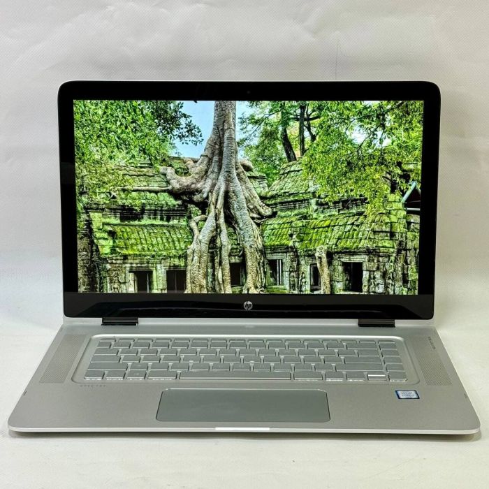 Ультрабук-трансформер HP Spectre x360 15-ap012dx / 15.6" (3840x2160) IPS Touch / Intel Core i7-6500U (2 (4) ядра по 2.5 - 3.1 GHz) / 16 GB DDR4 / 256 GB SSD / Intel HD Graphics 520 / WebCam / Windows 10 Home б/в - изображение 2