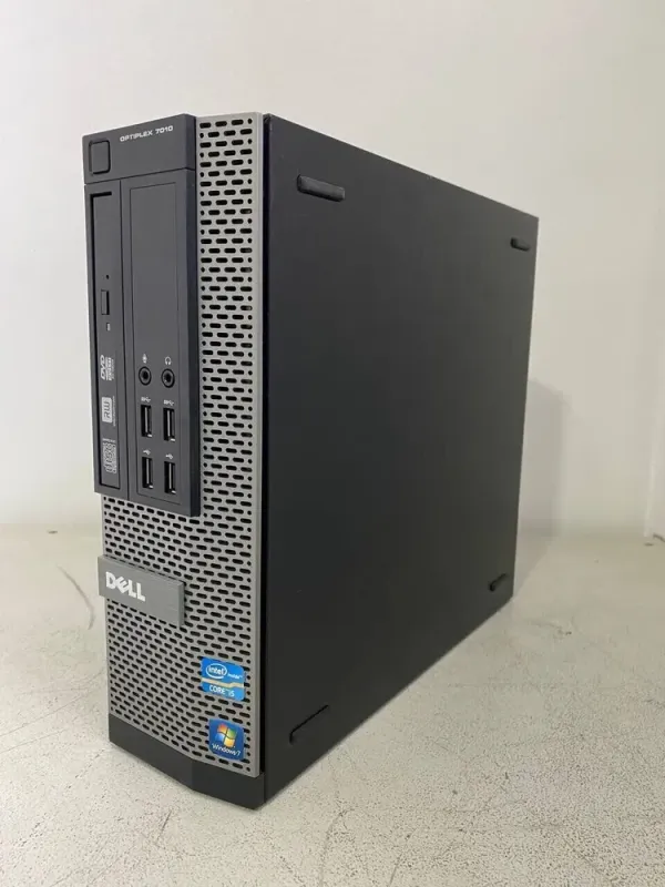 Комп'ютер Dell OptiPlex 7010 SFF / Intel Core i5-3470 (4 ядра по 3.2 - 3.6 GHz) / 8 GB DDR3 / 240 GB SSD / AMD Radeon R5 240, 1 GB GDDR3, 64-bit / DVD-ROM б/в - зображення 2