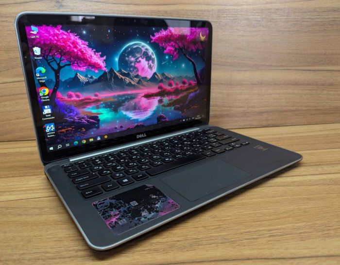 Ноутбук Dell XPS 13-9333 / 13.3" (1920x1080) IPS Touch / Intel Core i3-4010U (2 (4) ядра по 1.7 GHz) / 8 GB DDR3 / 256 GB SSD / Intel HD Graphics 4400 / WebCam / Windows 10 б/в - зображення 4
