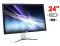 Монітор Dell 2407WFPb / 24" (1920x1200) TN / 1x DVI, 1x VGA, 1x S-Video, 1x композитний, 1x компонентний, 4x USB, 1x Card Reader / VESA 100x100 / Pivot б/в