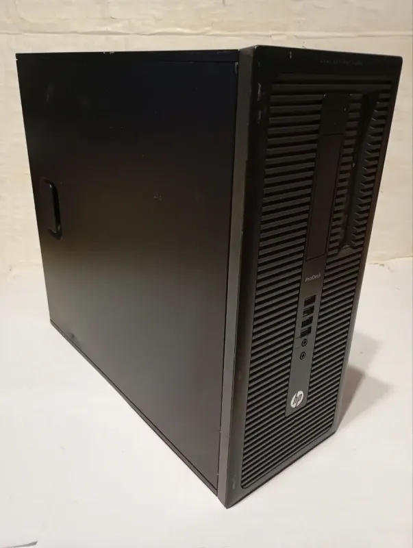 ПК Б-клас HP ProDesk 600 G1 Tower / Intel Core i5-4590 (4 ядра по 3.3 - 3.7 GHz) / 16 GB DDR3 / 240 GB SSD + 500 GB HDD / Intel HD Graphics 4600 / DVD-RW б/в - зображення 3