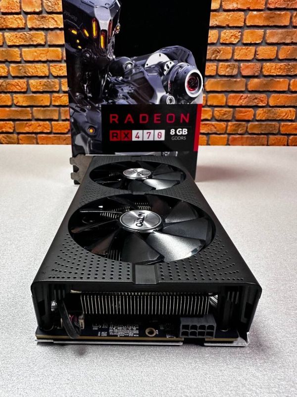 Дискретна відеокарта AMD Radeon RX 470 Nitro+, 8 GB GDDR5, 256-bit / 1x DVI, 2x HDMI, 2x DisplayPort / Коробка б/в - зображення 4
