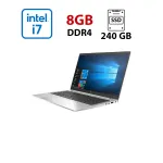 Ультрабук HP EliteBook 840 G7 / 14" (1920x1080) IPS / Intel Core i7-10610U (4 (8) ядра по 1.8 - 4.9 GHz) / 8 GB DDR4 / 240 GB SSD / Intel UHD Graphics / WebCam б/в