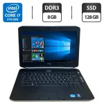 Ноутбук Dell Latitude E6430 / 14" (1366x768) TN / Intel Core i7-3540M (2 (4) ядра по 3.0 - 3.7 GHz) / 8 GB DDR3 / 128 GB SSD / Intel HD Graphics 4000 / WebCam / VGA б/в