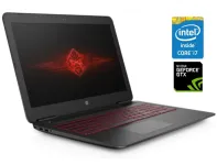 Ігровий ноутбук Б-клас HP Omen 15-ex033xd / 15.6" (1920x1080) IPS / Intel Core i7-6700HQ (4 (8) ядра по 2.6 GHz - 3.5 GHz) / 16 GB DDR4 / 480 GB SSD / nVidia GeForce GTX 960M, 4 GB GDDR5, 128-bit / WebCam / Win 10 Home б/в