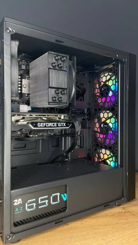 Ігровий ПК Qube  / Core i3-12100F (4(8) ядра по 3.3-4.3GHz) / 16GB DDR4 / 256GB SSD M.2 + 1000GB HDD / GeForce GTX 1660 Super, 6GB / 650W - зображення 4