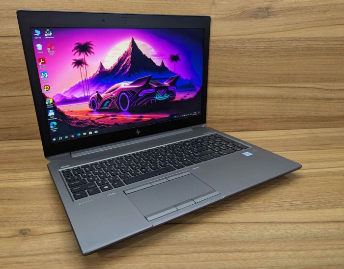 Мобільна робоча станція HP zBook 15 G5 / 15,6" (1920x1080) IPS / Intel Core i7-8850H (6 (12) ядра по 2,6 - 4,3 ГГц) / 16 ГБ DDR4 / 500 ГБ SSD / nVidia Quadro P2000, 4 ГБ GDDR5, 128-біт / WebCam / TouchID / Windows 10 б/в - зображення 4