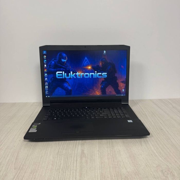 Ігровий ноутбук Б-клас Eluktronics N170RD1 / 17.3" (1920x1080) TN / Intel Core i7-6700HQ (4 (8) ядра по 2.6 - 3.5 GHz) / 16 GB DDR4 / 120 GB SSD + 1000 GB HDD / nVidia GeForce GTX 960M, 2 GB GDDR5, 128-bit / WebCam б/в - изображение 2