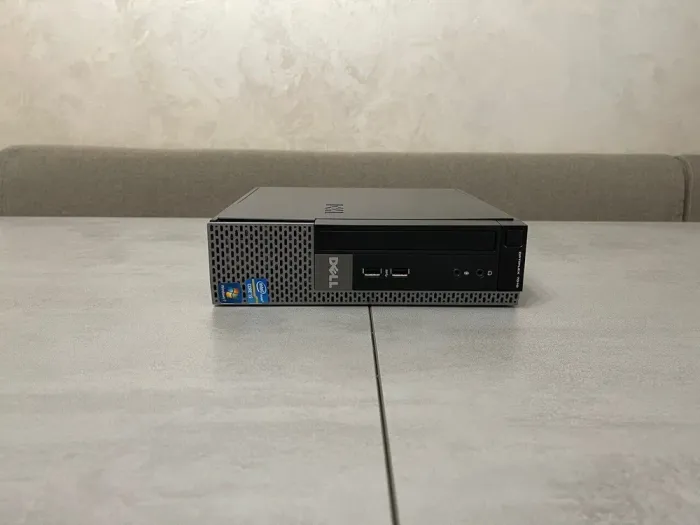 Комп'ютер Dell Optiplex 7010 USFF / Intel Core i5-3550S (4 ядра по 3.0 - 3.7 GHz) / 8 GB DDR3 / 128 GB SSD / Intel HD Graphics 2500 / DVD-ROM б/в - зображення 5