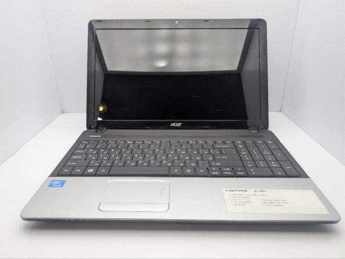 Ноутбук Acer Aspire E1-531 / 15.6" (1366x768) TN / Intel Celeron 1005M (2 ядра по 1.9 GHz) / 6 GB DDR3 / 500 GB HDD / Intel HD Graphics / WebCam / DVD-ROM б/в - изображение 3