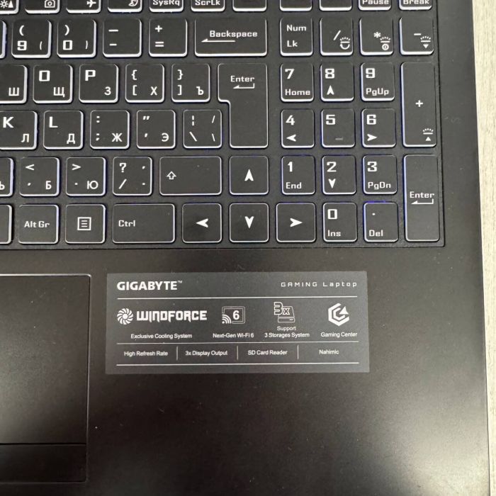 Ігровий ноутбук Б-класу Gigabyte G5 KC / 15,6" (1920x1080) IPS / Intel Core i5-10500H (6 (12) ядер по 2,5 - 4,5 ГГц) / 16 ГБ DDR4 / 512 ГБ SSD NVMe / nVidia GeForce RTX 3060, 6 ГБ GDDR6, 192-біт / WebCam б/в - зображення 10